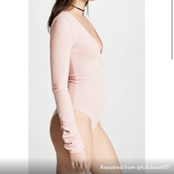 Free People Cozy Up With Me Bodysuit - Picture 2 of 6